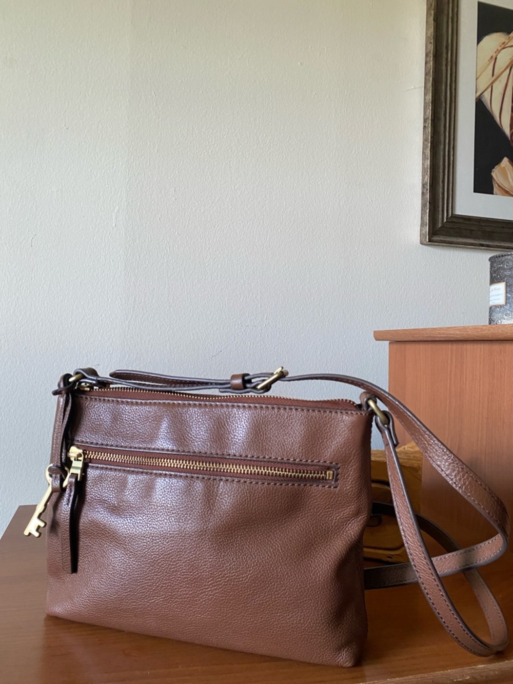 Fossil Fiona Leather Crossbody